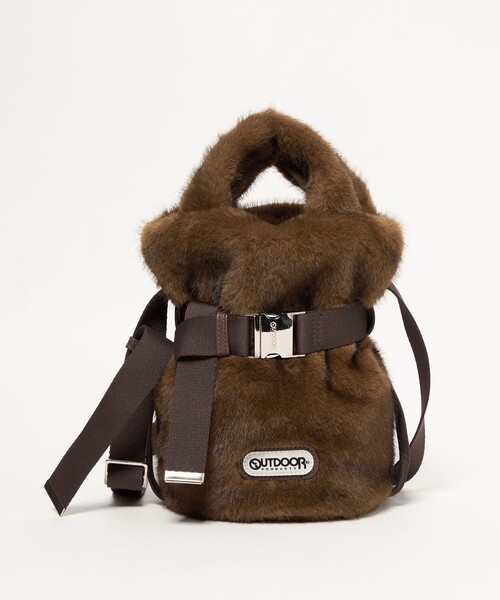 OUTDOOR PRODUCTS(アウトドアプロダクツ)の「【別注】<OUTDOOR PRODUCTS>2wayBeltTote Fu(ショルダーバッグ・レディース・ブラック/グレー/ブラウン・FREE)」の3枚目の写真