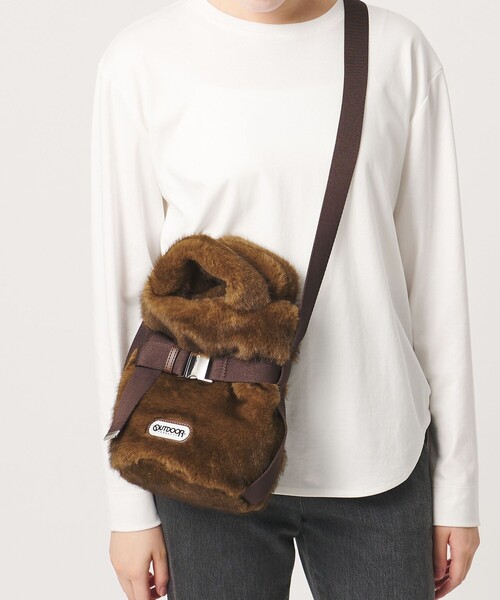 OUTDOOR PRODUCTS(アウトドアプロダクツ)の「【別注】<OUTDOOR PRODUCTS>2wayBeltTote Fu(ショルダーバッグ・レディース・ブラック/グレー/ブラウン・FREE)」の9枚目の写真