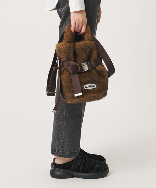 OUTDOOR PRODUCTS(アウトドアプロダクツ)の「【別注】<OUTDOOR PRODUCTS>2wayBeltTote Fu(ショルダーバッグ・レディース・ブラック/グレー/ブラウン・FREE)」の11枚目の写真