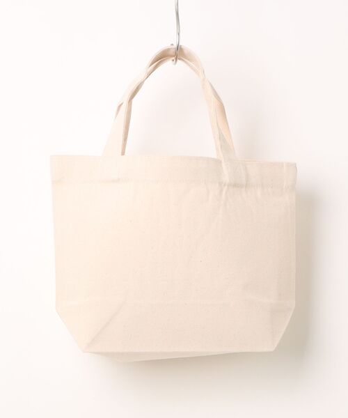 Ol' Basics（オールベーシックス）の「Ol' Basics（オール・ベーシックス） トートバッグ キャンバス フラッグイラスト ロゴ プリント 鞄 BAG アメカジ メンズ レディース ユニセックス Sサイズ（トートバッグ・レディース・ナチュラル・FREE）」の3枚目の写真