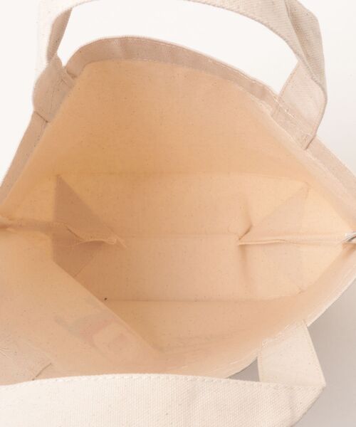 Ol' Basics（オールベーシックス）の「Ol' Basics（オール・ベーシックス） トートバッグ キャンバス フラッグイラスト ロゴ プリント 鞄 BAG アメカジ メンズ レディース ユニセックス Sサイズ（トートバッグ・レディース・ナチュラル・FREE）」の5枚目の写真