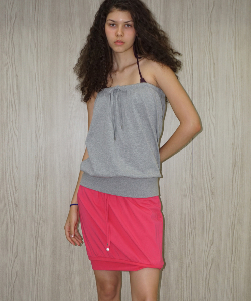 THIRSTYCLUB(サースティークラブ)の「Soft Top or Skirt - Grey(Tシャツ/カットソー・レディース・その他・FREE)」の5枚目の写真