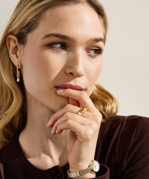 SKAGEN(スカーゲン)の「スカーゲン アクセサリー レディース 指輪 ゴールド SKJ5026710(リング・レディース・ゴールド・US5.5/US8/US6.5)」の2枚目の写真