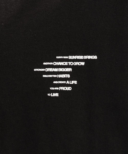 RAGEBLUE(レイジブルー)の「ASSORT ONE-POINT T-SHIRT/アソートワンポイントロンT(Tシャツ/カットソー・メンズ・ブラック・MEDIUM/LARGE)」の16枚目の写真