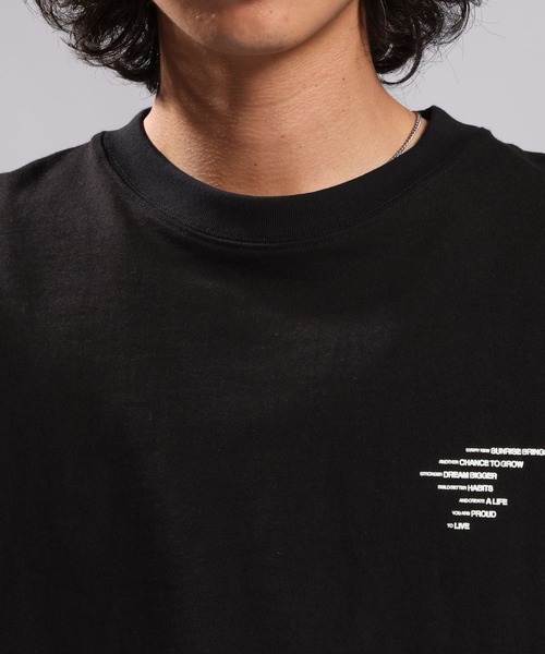 RAGEBLUE(レイジブルー)の「ASSORT ONE-POINT T-SHIRT/アソートワンポイントロンT(Tシャツ/カットソー・メンズ・ブラック・MEDIUM/LARGE)」の13枚目の写真