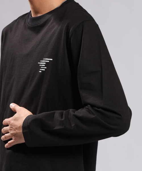 RAGEBLUE(レイジブルー)の「ASSORT ONE-POINT T-SHIRT/アソートワンポイントロンT(Tシャツ/カットソー・メンズ・ブラック・MEDIUM/LARGE)」の14枚目の写真