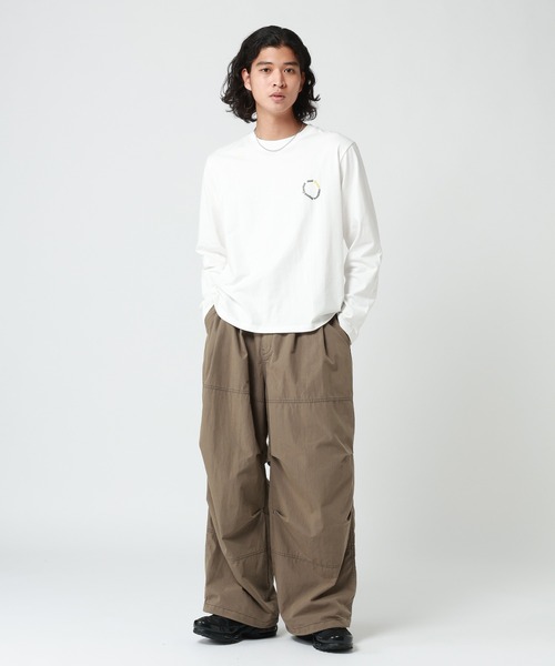 RAGEBLUE(レイジブルー)の「ASSORT ONE-POINT T-SHIRT/アソートワンポイントロンT(Tシャツ/カットソー・メンズ・ブラック・MEDIUM/LARGE)」の18枚目の写真