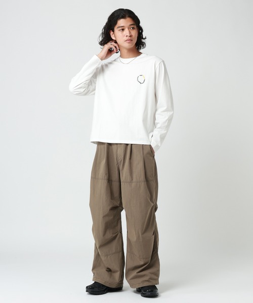 RAGEBLUE(レイジブルー)の「ASSORT ONE-POINT T-SHIRT/アソートワンポイントロンT(Tシャツ/カットソー・メンズ・ブラック・MEDIUM/LARGE)」の20枚目の写真