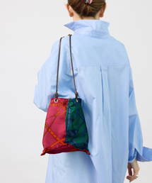 VERMEIL par iena | manipuri マニプリ リバーシブルプリントトートS H21 xW14cm 163252002(トートバッグ)