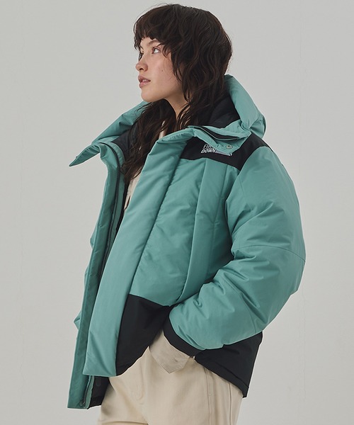 FIRST DOWN(ファーストダウン)の「FIRST DOWN USA (ファーストダウン) WRAP DOWN PARKA ラップ ダウンジャケット フード メンズ F942010(ダウンジャケット/コート・メンズ・ブルー/ブラック/カーキ・LL/L/M)」の9枚目の写真