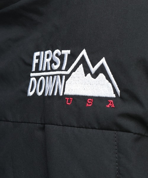 FIRST DOWN(ファーストダウン)の「FIRST DOWN USA (ファーストダウン) WRAP DOWN PARKA ラップ ダウンジャケット フード メンズ F942010(ダウンジャケット/コート・メンズ・ブルー/ブラック/カーキ・LL/L/M)」の12枚目の写真