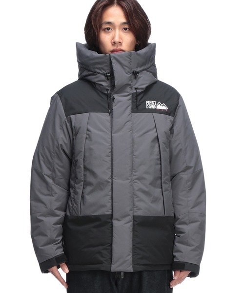 FIRST DOWN(ファーストダウン)の「FIRST DOWN USA (ファーストダウン) WRAP DOWN PARKA ラップ ダウンジャケット フード メンズ F942010(ダウンジャケット/コート・メンズ・ブルー/ブラック/カーキ・LL/L/M)」の19枚目の写真