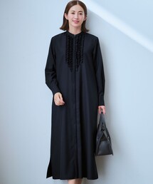 TWビエラ フリルデザイン ワンピース