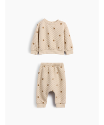 GAP（ギャップ）の「キルティング コーデセット (ベビー)（セットアップ）」