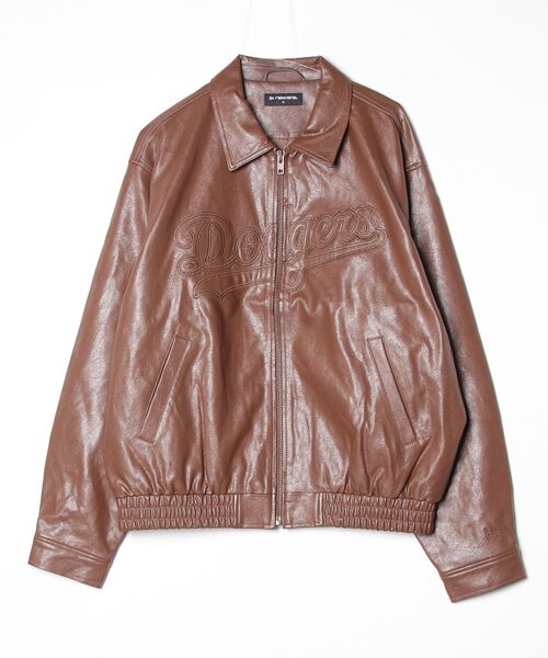 NEW ERA(ニューエラ)の「【NEW ERA】SYNTHETIC LEATHER JK LOSDOD BRN(その他アウター・メンズ・ブラウン・X-LARGE/LARGE/MEDIUM)」の6枚目の写真
