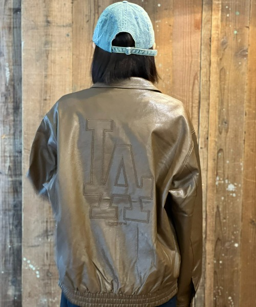 NEW ERA(ニューエラ)の「【NEW ERA】SYNTHETIC LEATHER JK LOSDOD BRN(その他アウター・メンズ・ブラウン・X-LARGE/LARGE/MEDIUM)」の3枚目の写真