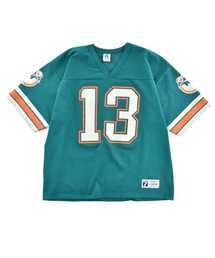 【USED】LOGO7 “NFL Miami Dolphins #13” ゲームシャツ