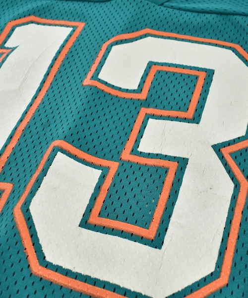 LABORATORY R(ラボラトリーアール)の「【USED】LOGO7 “NFL Miami Dolphins #13” ゲームシャツ(Tシャツ/カットソー・メンズ・ブルー・LARGE)」の2枚目の写真
