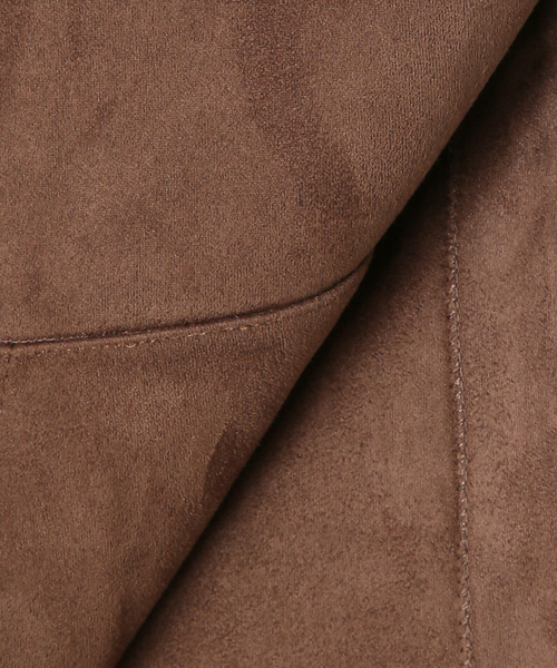 IENA LA BOUCLE(イエナラブークル)の「IENA LA BOUCLE リバーシブルフェイクファースエードブルゾン(その他アウター・レディース・ブラウン・FREE)」の5枚目の写真
