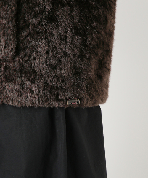 IENA LA BOUCLE(イエナラブークル)の「IENA LA BOUCLE リバーシブルフェイクファースエードブルゾン(その他アウター・レディース・ブラウン・FREE)」の12枚目の写真