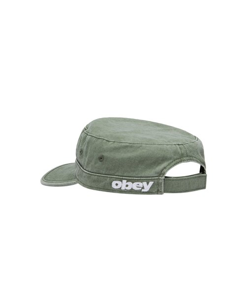 WHO'S WHO gallery(フーズフーギャラリー)の「【OBEY】PIGMENT OBEY PAGE CADET CAP(キャップ・メンズ・ベージュ/ブラック/オリーブ・FREE)」の5枚目の写真