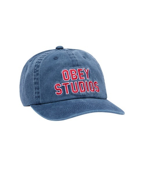 OBEY（オベイ）の「OBEY PIGMENT STUDIOS 6P SB / オベイ（キャップ・レディース・ダークグリーン/ライトブルー/ブラック・O/S）」の3枚目の写真