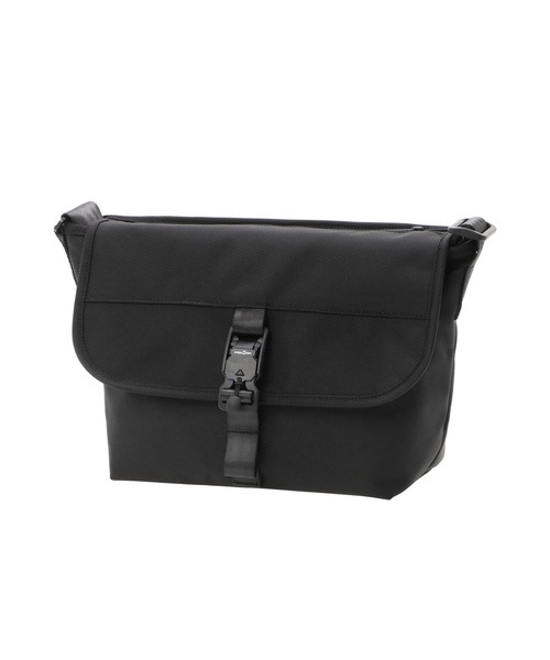 Manhattan Portage BLACK LABEL(マンハッタンポーテージ ブラックレーベル)の「HIGH LINE MESSENGER BAG(XS) FZP FIDLOCK V-BUCKLE CORDURA BALLISTIC FABRIC(メッセンジャーバッグ・メンズ・ブラック・X-SMALL)」の1枚目の写真