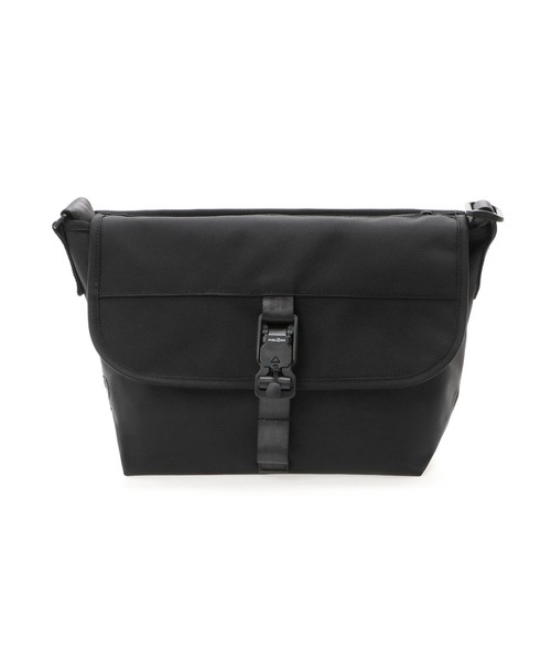 Manhattan Portage BLACK LABEL(マンハッタンポーテージ ブラックレーベル)の「HIGH LINE MESSENGER BAG(XS) FZP FIDLOCK V-BUCKLE CORDURA BALLISTIC FABRIC(メッセンジャーバッグ・メンズ・ブラック・X-SMALL)」の8枚目の写真
