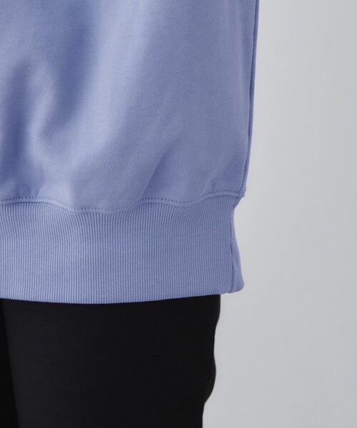 DISCOAT(ディスコート)の「ワンポイント刺繍カラースウェット《ユニセックス》(Tシャツ/カットソー・レディース・イエロー/パープル/ブラウン・MEDIUM/LARGE)」の14枚目の写真