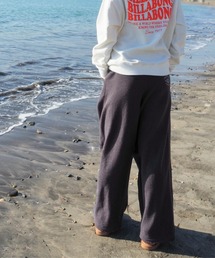 BILLABONG ウィメンズ BRUSHED FLEECE BARREL LP ロングパンツ 【2026年秋冬モデル】/ビラボンバレルシルエットスウェットパンツ