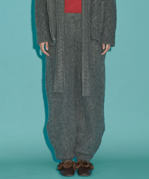 NORDIC BREEZE KNIT PANTS, CHARCOAL