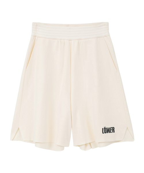 SOFFITTO(ソフィット)の「【LOWER/ローヴァー】18G MILAN RIBS GYM PANTS(その他パンツ・レディース・アイボリー・FREE)」の1枚目の写真