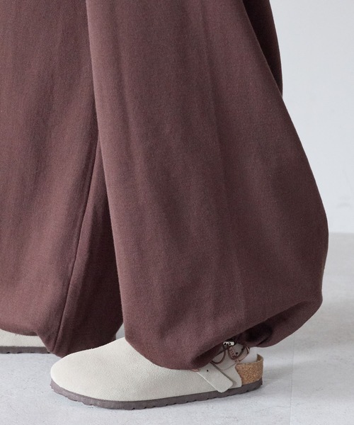 gossara(ゴサラ)の「【gossara ゆるっと穿ける】裾ドロストニットパンツ(その他パンツ・レディース・ブラック/グレー/ブラウン・FREE)」の22枚目の写真