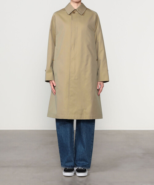 ANATOMICA（アナトミカ）の「ANATOMICA | SINGLE RAGLAN 1 WOMEN（ステンカラーコート・レディース・ベージュ・40/38）」の16枚目の写真
