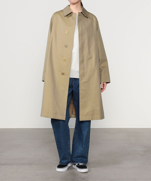 ANATOMICA（アナトミカ）の「ANATOMICA | SINGLE RAGLAN 1 WOMEN（ステンカラーコート・レディース・ベージュ・40/38）」の19枚目の写真
