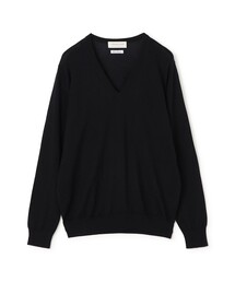 TOMORROWLAND tricot スーパーファインメリノウール Vネックニット S-WOOL