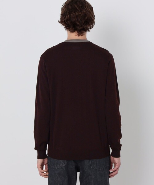 TOMORROWLAND (トゥモローランド)の「TOMORROWLAND tricot スーパーファインメリノウール Vネックニット S-WOOL(ニット/セーター・メンズ・チャコールグレー/ブラック/ボルドー/ネイビー・S/M/L)」の9枚目の写真