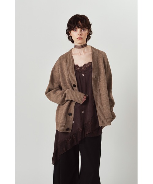 Knuth Marf(クヌースマーフ)の「lace cami dress(ワンピース・レディース・ブラウン/ブラック・FREE)」の10枚目の写真