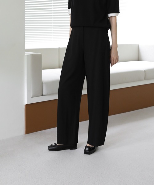 SAPPUN(サプン)の「Diber(ディベル)リボンフラットパンプス(220-65102)SAPPUN(サプン)(パンプス・レディース・ブラック/シルバー/ブラウン・24.5/24/23.5/23/22.5)」の5枚目の写真