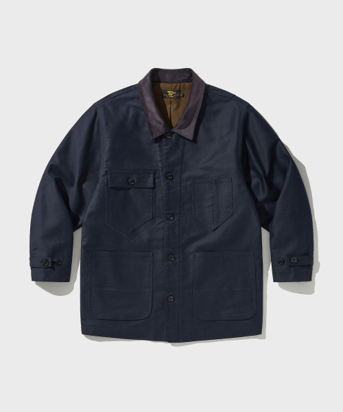 VDR(ブイディアール)の「MOLESKIN CHORE COAT(ミリタリージャケット・メンズ・その他・MEDIUM/X-LARGE/LARGE)」の1枚目の写真