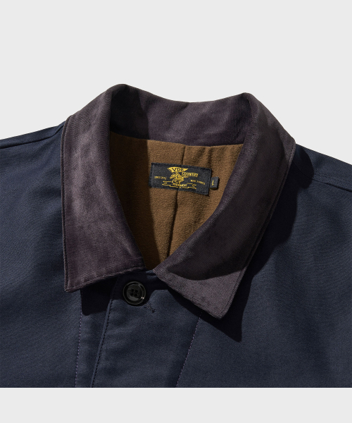 VDR(ブイディアール)の「MOLESKIN CHORE COAT(ミリタリージャケット・メンズ・その他・MEDIUM/X-LARGE/LARGE)」の3枚目の写真