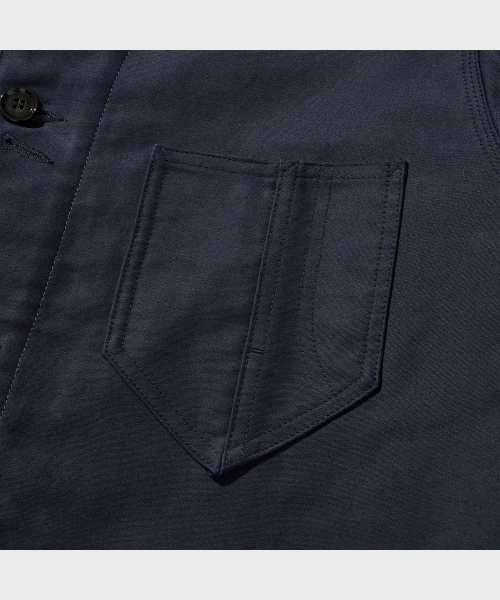 VDR(ブイディアール)の「MOLESKIN CHORE COAT(ミリタリージャケット・メンズ・その他・MEDIUM/X-LARGE/LARGE)」の4枚目の写真