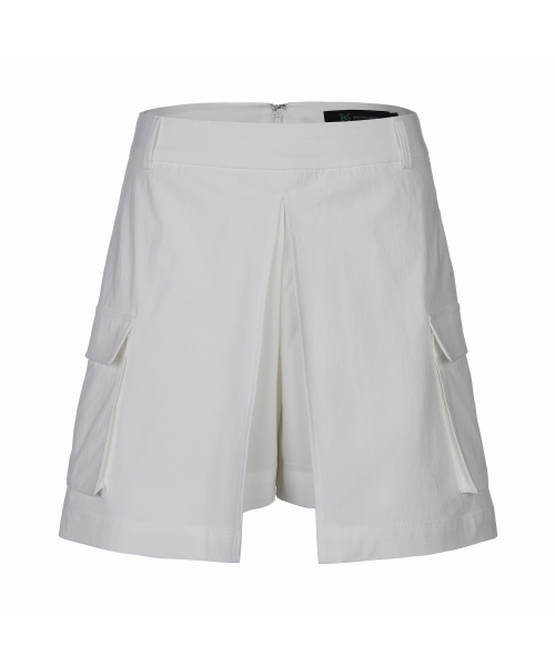 BERMUDAGRASS(バミューダグラス)の「カーゴポケットスカートパンツ-ホワイト(スカート・レディース・その他・SMALL/MEDIUM)」の2枚目の写真