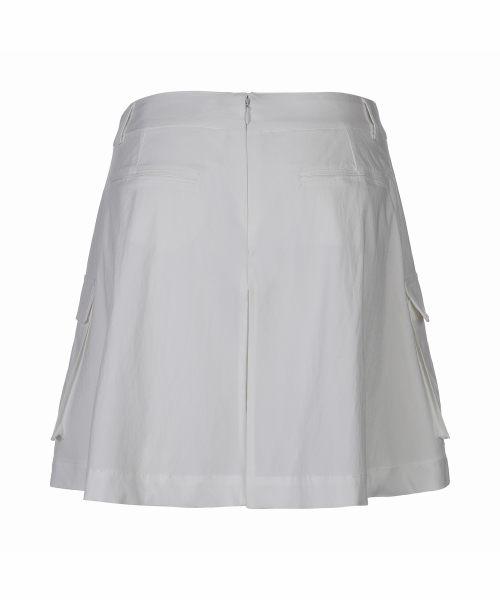 BERMUDAGRASS(バミューダグラス)の「カーゴポケットスカートパンツ-ホワイト(スカート・レディース・その他・SMALL/MEDIUM)」の3枚目の写真