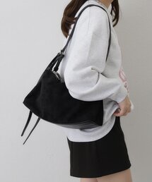 パイピングベルトスウェードBAG
