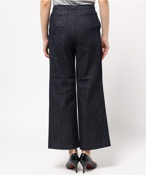 LIMITLESS LUXURY（リミットレスラグジュアリー）の「HOLIDAY ワイドパンツ◆（その他パンツ・レディース・ホワイト/ブルー系その他・36/38）」の10枚目の写真