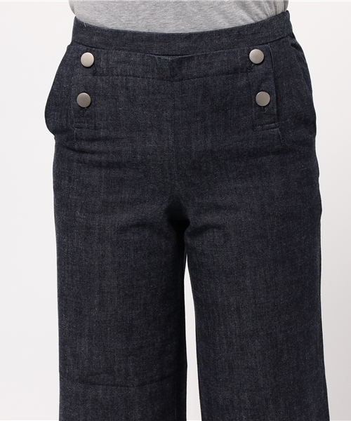 LIMITLESS LUXURY（リミットレスラグジュアリー）の「HOLIDAY ワイドパンツ◆（その他パンツ・レディース・ホワイト/ブルー系その他・36/38）」の11枚目の写真