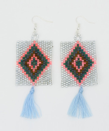 ROSE BUD | (TTT JEWELRY)E.QQ EARRING(ピアス（両耳用）)