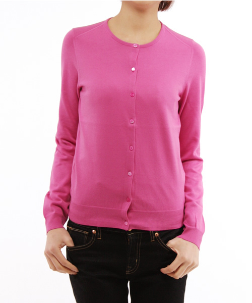 UNITED ARROWS（ユナイテッドアローズ）の「○UAS CO C/N CGN◇（カーディガン/ボレロ・レディース・ホワイト/ブラック/ピンク/ケリー/イエロー/ロイヤルブルー・38/40）」の6枚目の写真