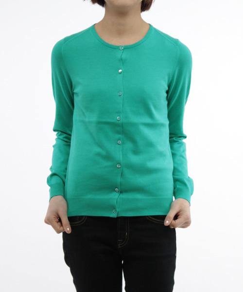 UNITED ARROWS（ユナイテッドアローズ）の「○UAS CO C/N CGN◇（カーディガン/ボレロ・レディース・ホワイト/ブラック/ピンク/ケリー/イエロー/ロイヤルブルー・38/40）」の15枚目の写真